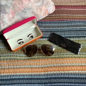 Kate Spade New York Amarissa  Aviator Sunglasses